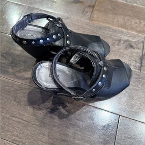 Apt. 9 Black Studded Mules